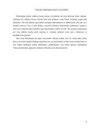 NAUJOJO VIEŠOJO VALDYMO ĮGYVENDINIMO PROBLEMOS VAKARŲ DEMOKRATIJOSE. Paveikslėlis 8