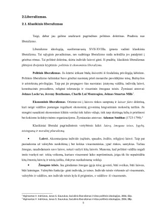 PAGRINDINĖS POLITINĖS DOKTRINOS LIBERALIZMAS, KONSERVATIZMAS, SOCIALIZMAS. Paveikslėlis 5