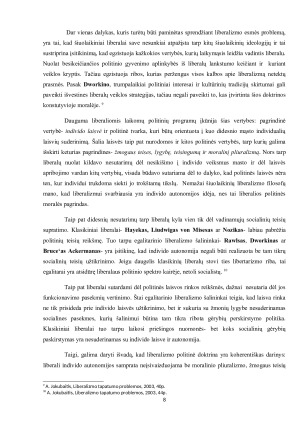 PAGRINDINĖS POLITINĖS DOKTRINOS LIBERALIZMAS, KONSERVATIZMAS, SOCIALIZMAS. Paveikslėlis 8