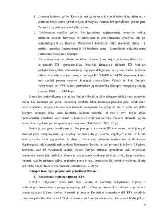 EUROPOS KOMISIJA. Paveikslėlis 5
