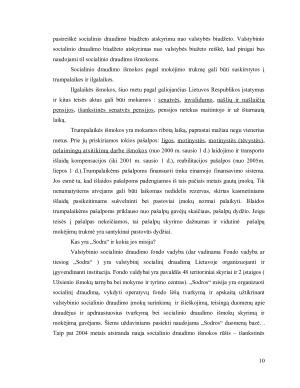 GEROVĖS VALSTYBĖS SOCIALINĖ POLITIKA. Paveikslėlis 10