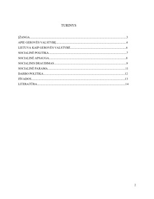 GEROVĖS VALSTYBĖS SOCIALINĖ POLITIKA. Paveikslėlis 2