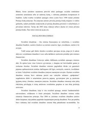 GEROVĖS VALSTYBĖS SOCIALINĖ POLITIKA. Paveikslėlis 9