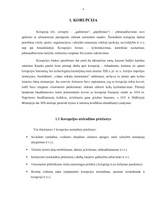 Korupcijos suvokimo indeksas kaip metodas nustatyti korupcijos paplitimo lygį valstybėje. Paveikslėlis 4