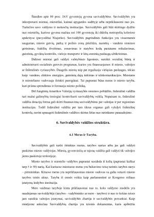 Jungtinių Amerikos Valstijų ir Jungtinių Meksikos Valstijų savivaldos sistemos. Paveikslėlis 9