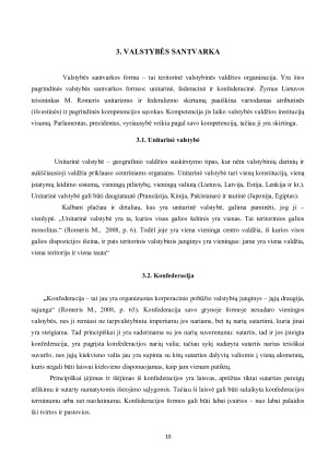 VALSTYBĖS VALDYMO FORMOS. Paveikslėlis 10
