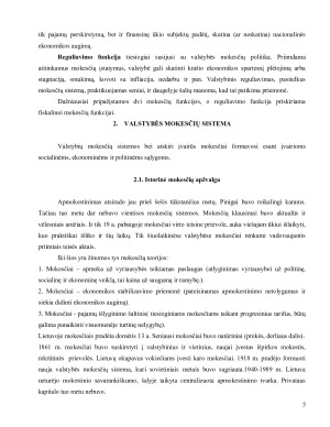 VALSTYBĖS MOKESČIŲ SISTEMA. Paveikslėlis 5