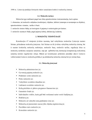 VALSTYBĖS MOKESČIŲ SISTEMA. Paveikslėlis 6