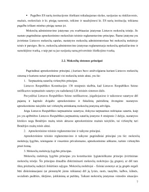 VALSTYBĖS MOKESČIŲ SISTEMA. Paveikslėlis 7