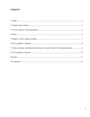 NAUJOSIOS VIEŠOSIOS VADYBOS ĮTAKA LIETUVOJE. Paveikslėlis 2