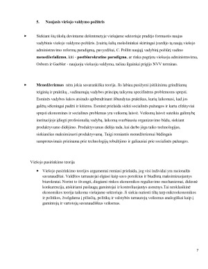 NAUJOSIOS VIEŠOSIOS VADYBOS ĮTAKA LIETUVOJE. Paveikslėlis 7