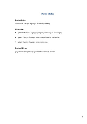 EUROPOS SĄJUNGOS INSTITUCIJOS. Paveikslėlis 4