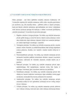 VALSTYBĖS TARNAUTOJŲ ETIKA. Paveikslėlis 6