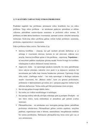 VALSTYBĖS TARNAUTOJŲ ETIKA. Paveikslėlis 8
