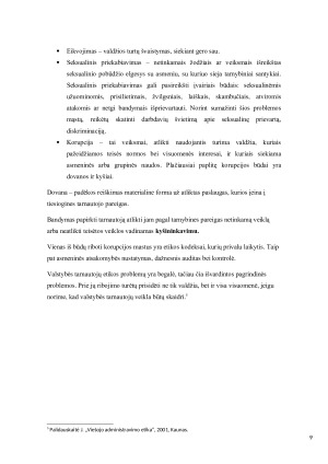 VALSTYBĖS TARNAUTOJŲ ETIKA. Paveikslėlis 9