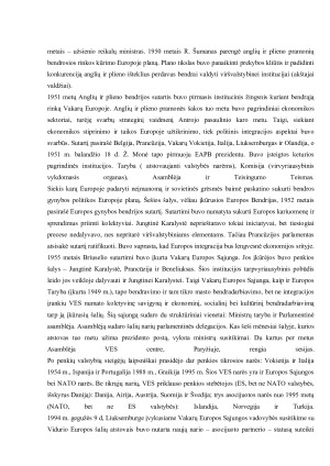 EUROPOS SĄJUNGOS INTEGRACIJOS PLĖTRA. Paveikslėlis 6