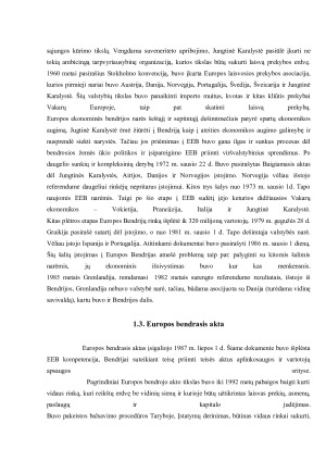 EUROPOS SĄJUNGOS INTEGRACIJOS PLĖTRA. Paveikslėlis 8