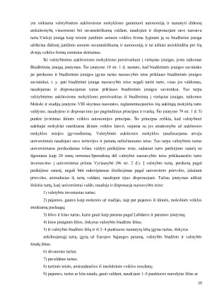 ORGANIZACIJOS JURIDINIO STATUSO KAITA - KLAIPĖDOS UNIVERSITETO ATVEJIS. Paveikslėlis 10