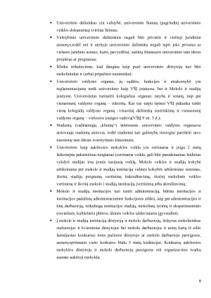 ORGANIZACIJOS JURIDINIO STATUSO KAITA - KLAIPĖDOS UNIVERSITETO ATVEJIS. Paveikslėlis 8