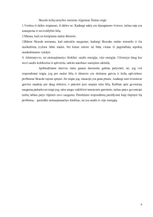 GATVIŲ IR KELIŲ APŠVIETIMAS SKUODO RAJONO SAVIVALDYBĖJE. Paveikslėlis 9