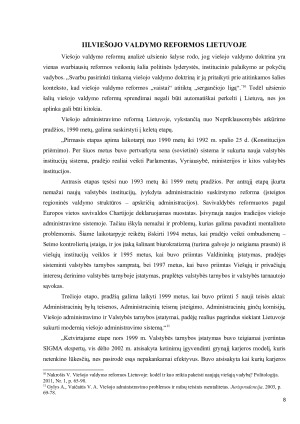 KODĖL LIETUVAI (NE) REIKIA VIEŠOJO VALDYMO REFORMOS. Paveikslėlis 8