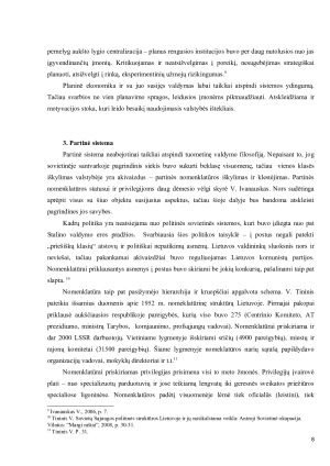 Sovietinės Lietuvos valdymo sistemos bruožai (1944-1990 m.). Paveikslėlis 8