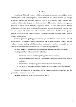 Sveikatos priežiūros prieinamumas ir probleminiai atvejai. Paveikslėlis 2