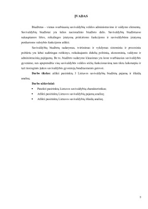 LIETUVOS SAVIVALDYBIŲ BIUDŽETŲ PAJAMŲ IR IŠLAIDŲ ANALIZĖ. Paveikslėlis 3