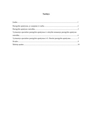VALSTYBĖS TARNAUTOJO PAREIGYBĖS APRAŠYMAS IR JO ANALIZĖ. Paveikslėlis 2