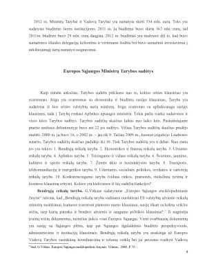 Europos Sąjungos Ministrų Taryba. Paveikslėlis 6