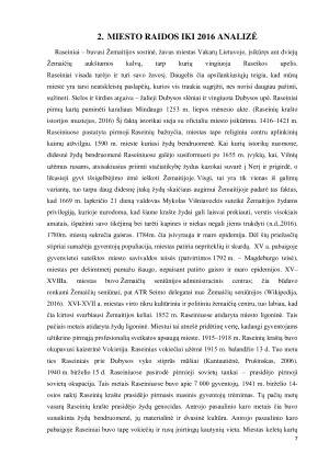 MANO MIESTO (RASEINIAI) VYSTYMOSI ANALIZĖ. Paveikslėlis 7