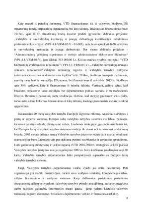 Valstybės tarnybos departamentas prie Vidaus reikalų ministerijos. Paveikslėlis 8