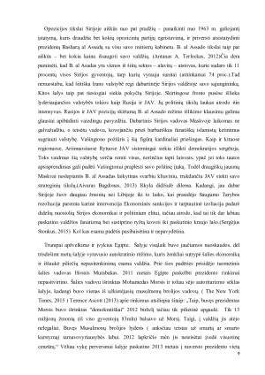 „Arabų pavasario“ revoliucija Sirijos ir Egipto atvejų analizė. Paveikslėlis 9