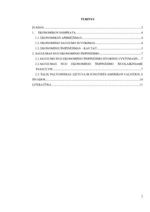 SAUGUMAS NUO EKONOMINIO ŠNIPINĖJIMO. LIETUVOS – JUNGTINIŲ AMERIKOS VALSTIJŲ PALYGINIMAS. Paveikslėlis 2