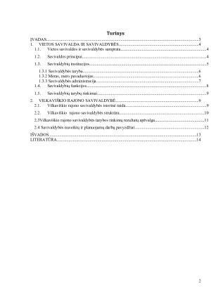 Vietos savivalda ir savivaldybės. Vilkaviškio rajono savivaldybė. Paveikslėlis 2