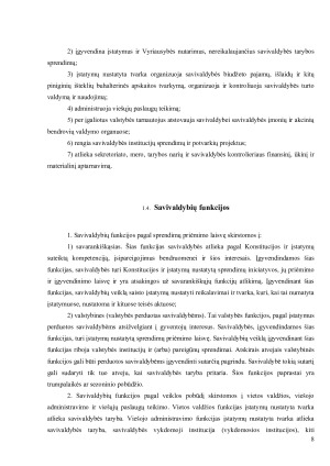 Vietos savivalda ir savivaldybės. Vilkaviškio rajono savivaldybė. Paveikslėlis 8