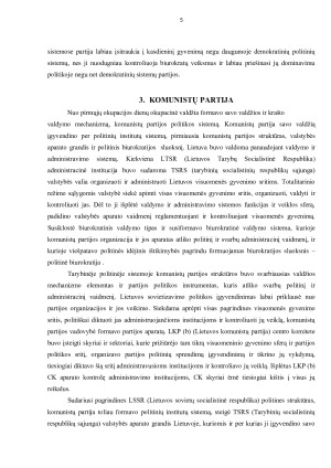 Konkretaus politinio manevro pavyzdys Lietuvoje ir pasaulyje. Paveikslėlis 5