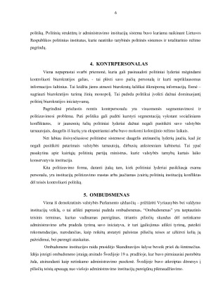 Konkretaus politinio manevro pavyzdys Lietuvoje ir pasaulyje. Paveikslėlis 6