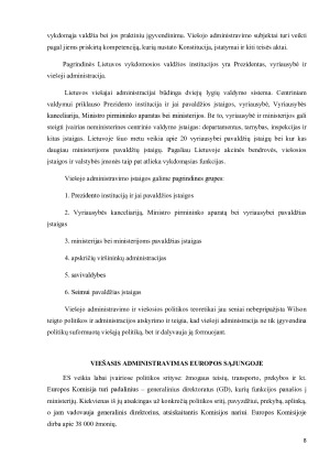 Europos Sąjungos poveikis Lietuvos viešajam administravimui. Paveikslėlis 8