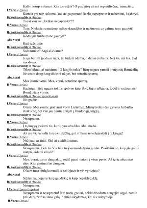 BALTOJI SKRUZDĖLYTĖ. Scenarijus. Paveikslėlis 5