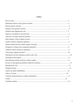 Vėžio gydymas remiantis naujausais gydymo metodais ir išradimais. Paveikslėlis 2