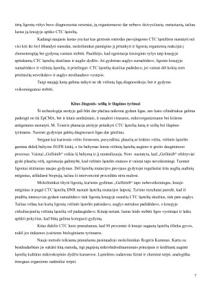 Vėžio gydymas remiantis naujausais gydymo metodais ir išradimais. Paveikslėlis 7