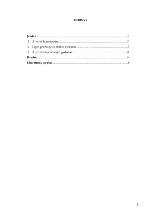 Arterinė hipertenzija priežastys, rizikos veiksniai ir gydymo galimybės