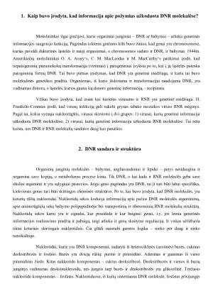 Genetinė informacija. Paveikslėlis 4