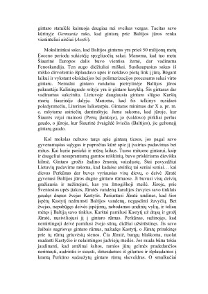 Gintaras – Lietuvos auksas. Paveikslėlis 3