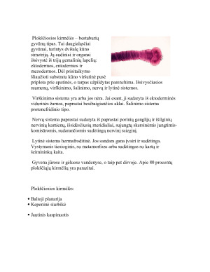 Parazitinės kirmėlės. Paveikslėlis 4