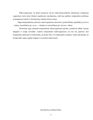 Mikrobai ir temperatūra. Paveikslėlis 10