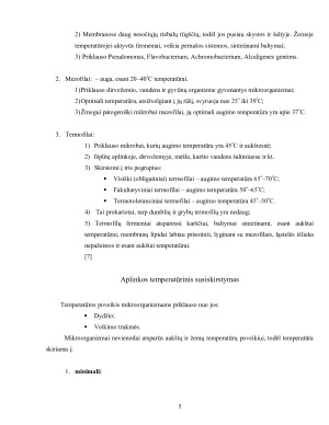 Mikrobai ir temperatūra. Paveikslėlis 6