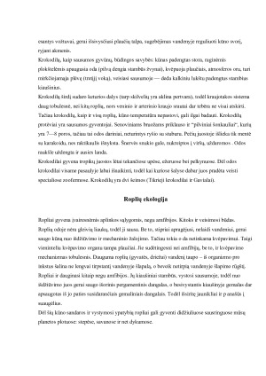 ROPLIŲ ĮVAIROVĖ IR PAPLITIMAS. Paveikslėlis 10