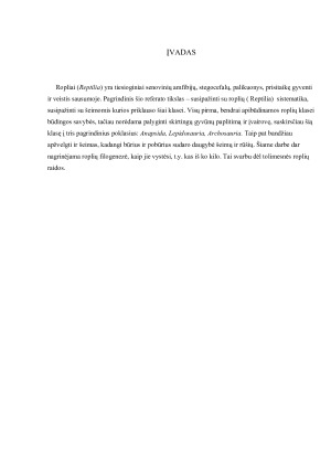 ROPLIŲ ĮVAIROVĖ IR PAPLITIMAS. Paveikslėlis 2